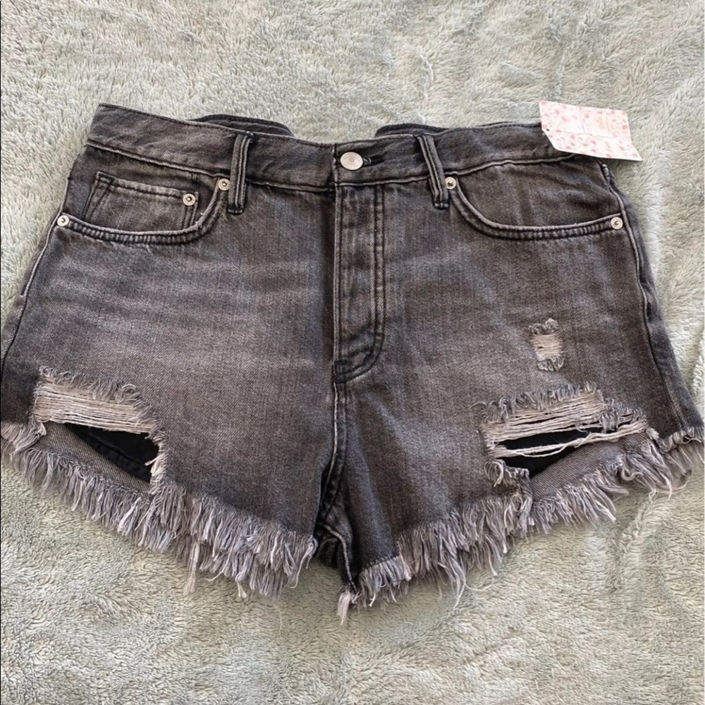 Free People Jean Shorts